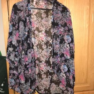 Floral cardigan